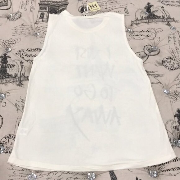 Haute Hippie I Want To Go Away Muscle Tank Top - Picture 4 of 5